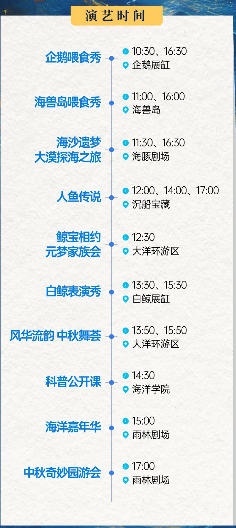 2024重庆融创海世界中秋节门票优惠+表演时间+游玩攻略(图3)