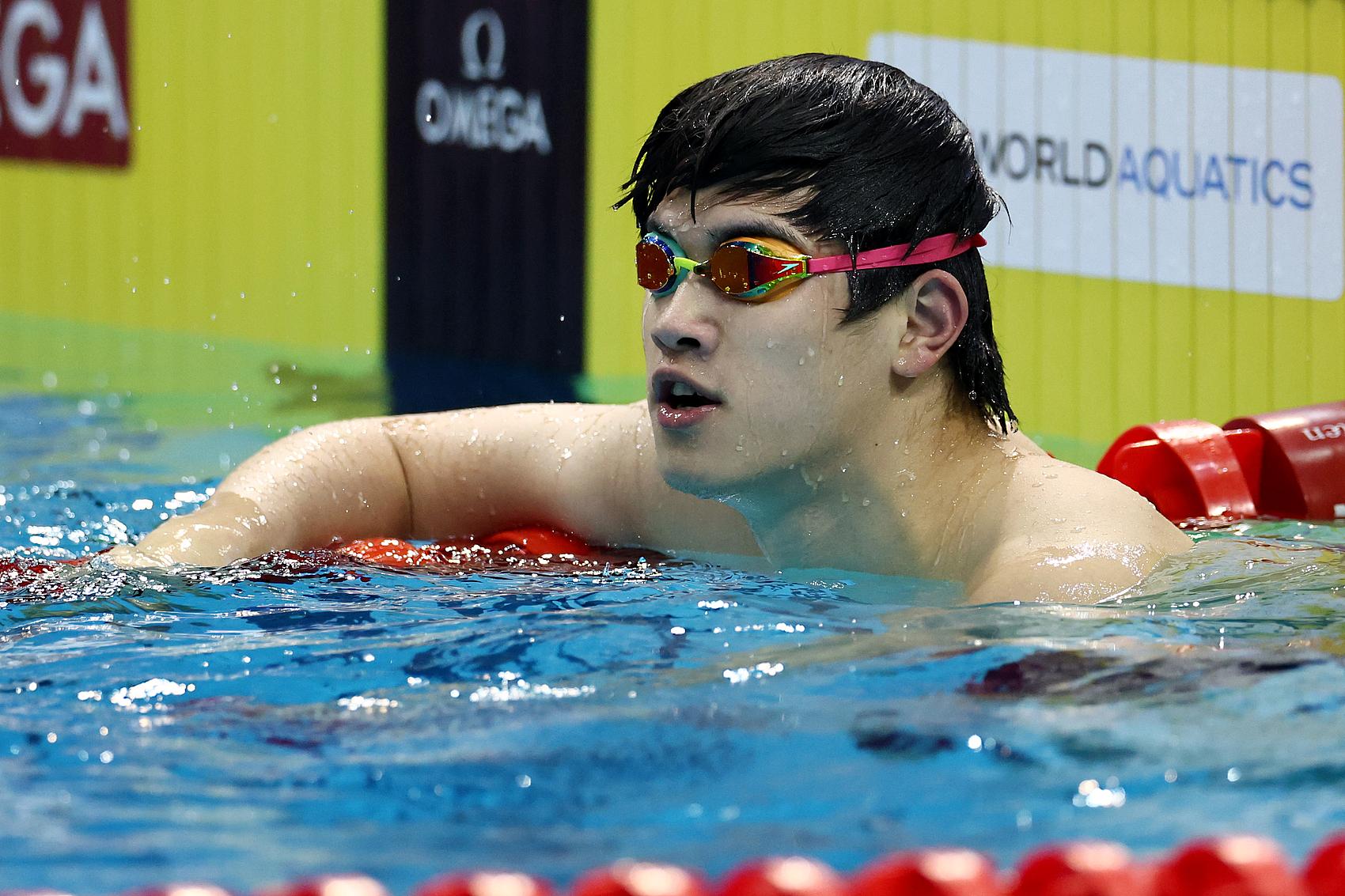 2024游泳世界杯新加坡站覃海洋、潘展乐、唐钱婷夺金(图1)