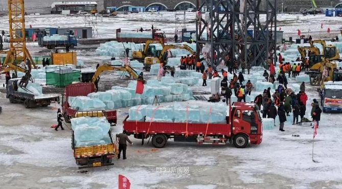 哈尔滨再迎冰雪季：冰雪大世界采纳网友建议将设立游客“整活”区(图1)
