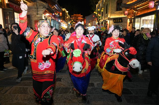 “欢乐中国年 地道山西味”文旅嘉年华在忻州古城启动(图5)