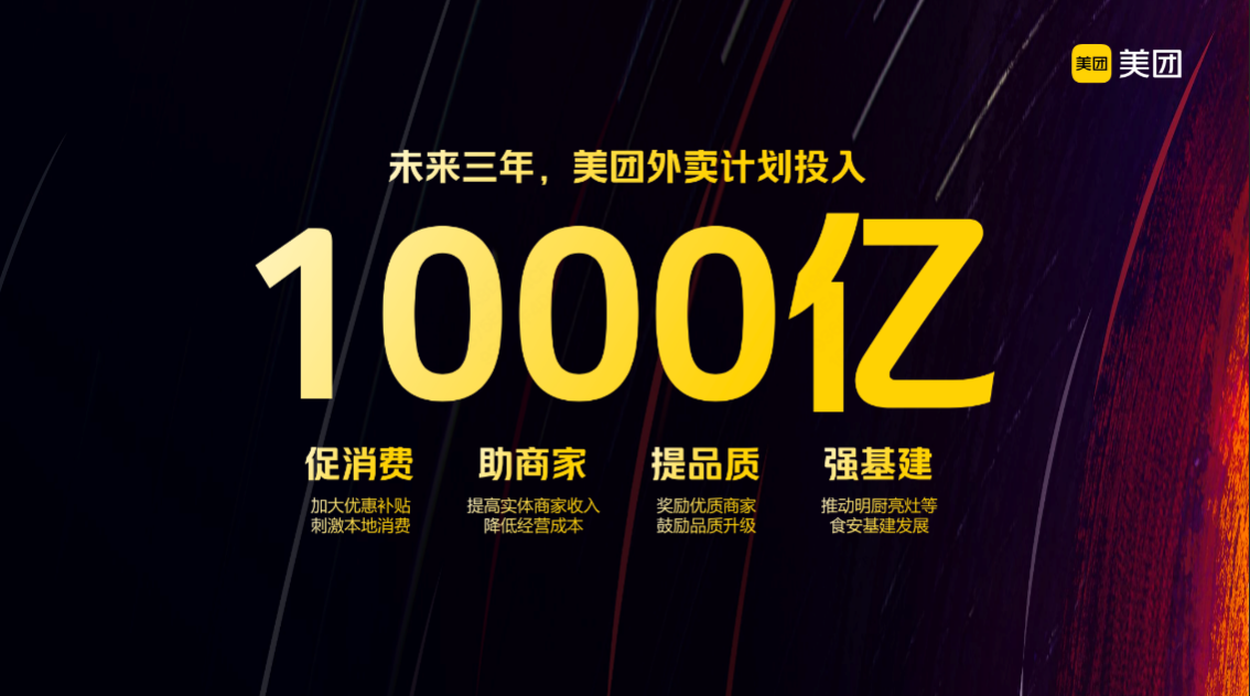 美团外卖将投入1000亿元帮助餐饮行业实现“共同繁荣”(图2)