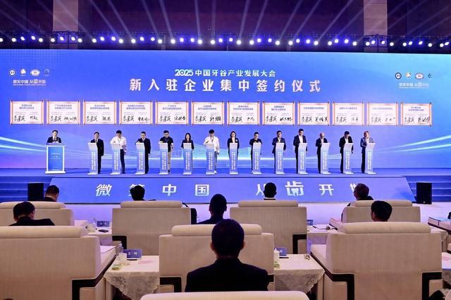 12个项目现场签约 2025中国牙谷产业发展大会在成都举行(图1)