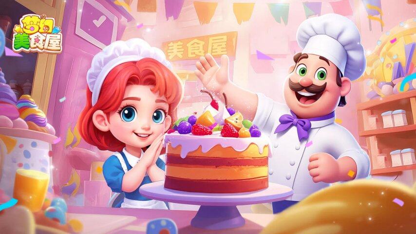 《梦幻美食屋》将于7月12日开启删档测试不需激活码即可参与！(图1)