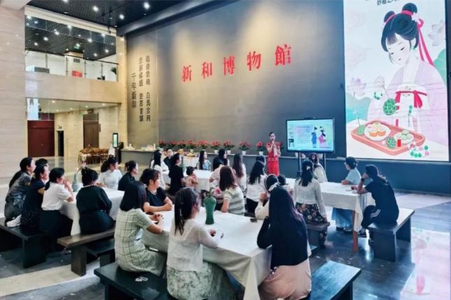 【弘扬传承中华优秀传统文化】新和博物馆举办乞巧节活动(图1)