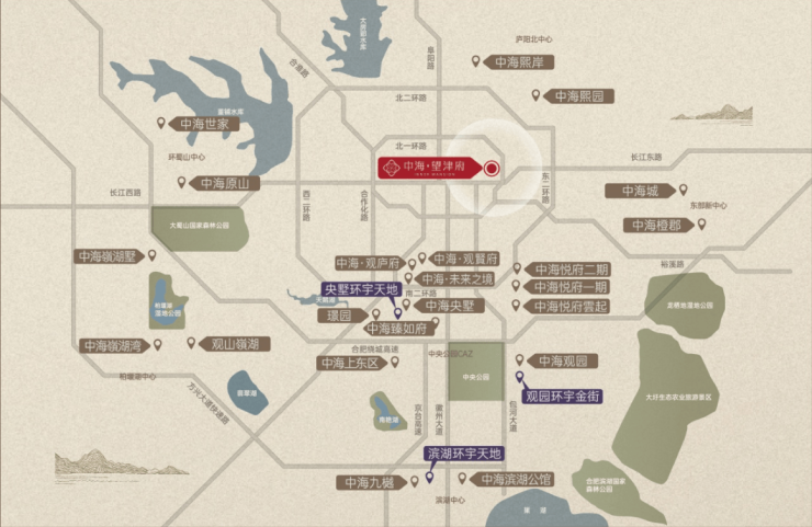 中海望津府楼盘【合肥即将最新开盘楼盘】(图5)