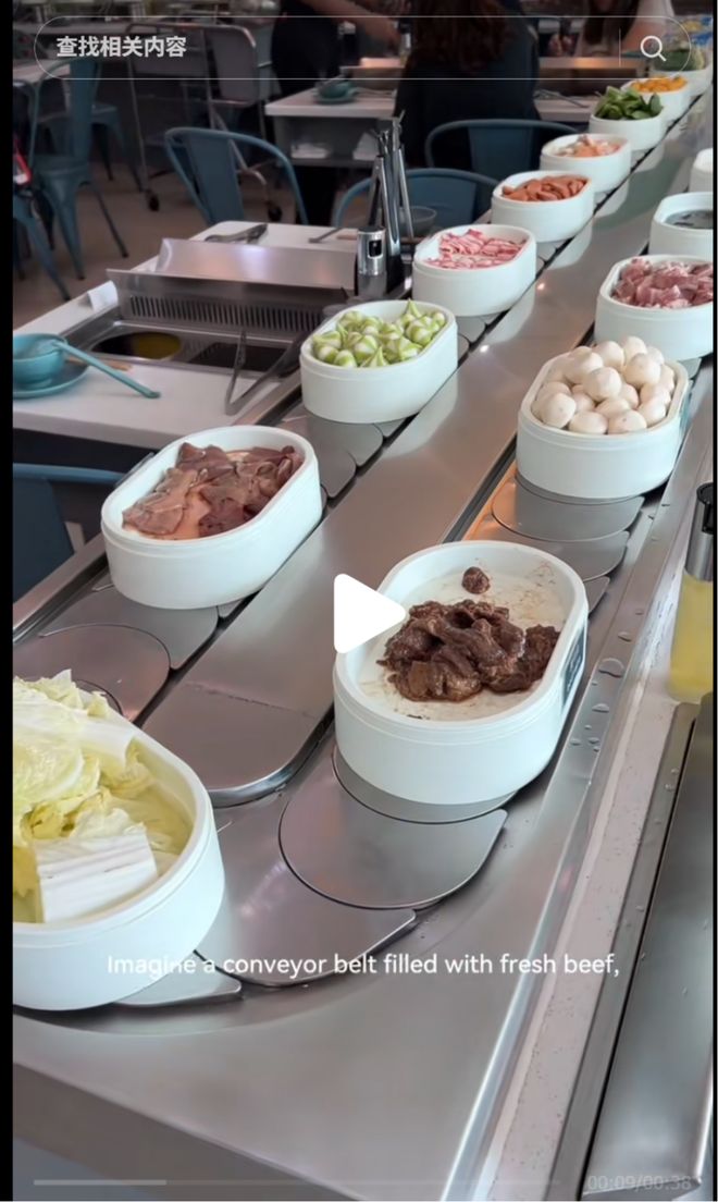 日本樱花妹爱上麻辣烫美国排队吃旋转小火锅中国美食另类方式走向世界(图15)